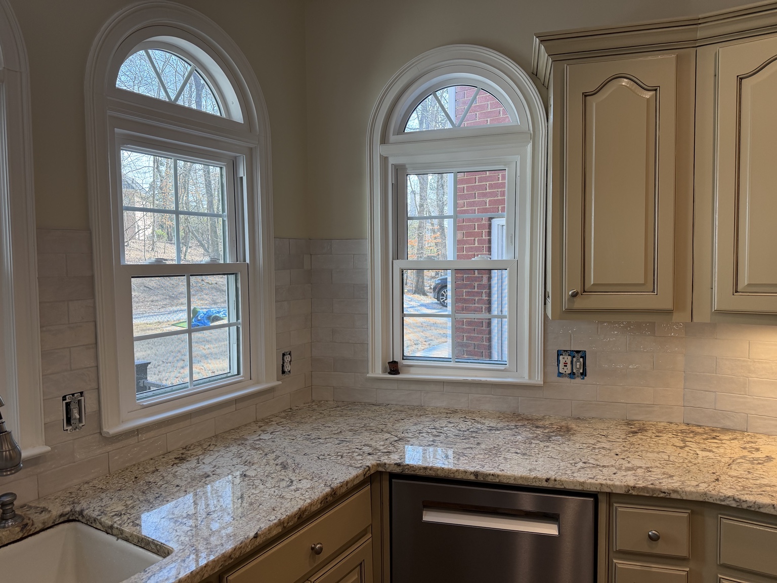 Kitchen backsplash project